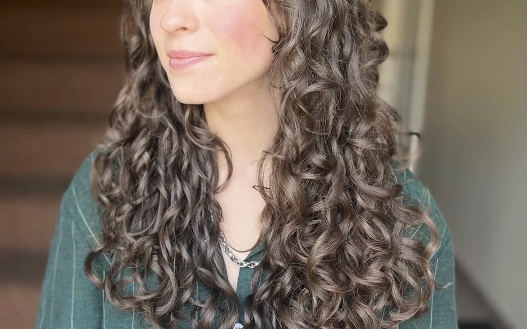 The Curly Bang Trend