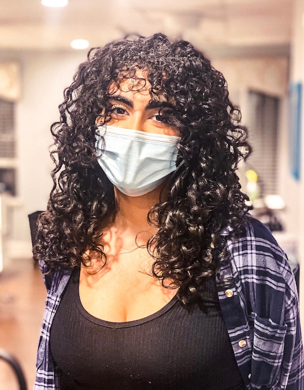 Curly Ouidad Hair Cut