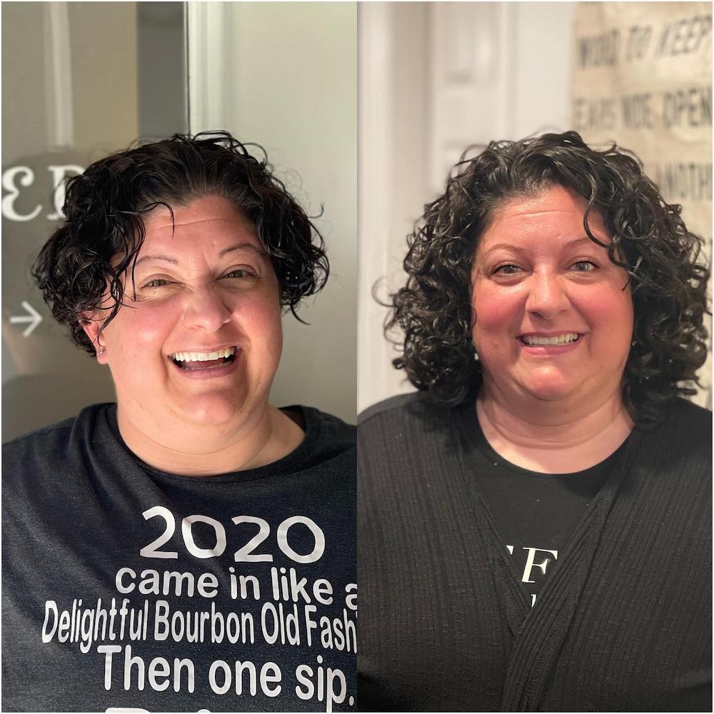 hair extensions transformation