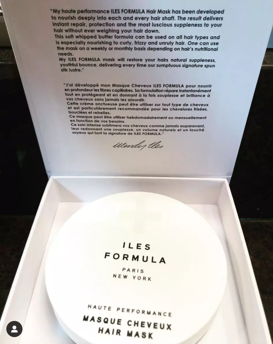 iles formula hair mask